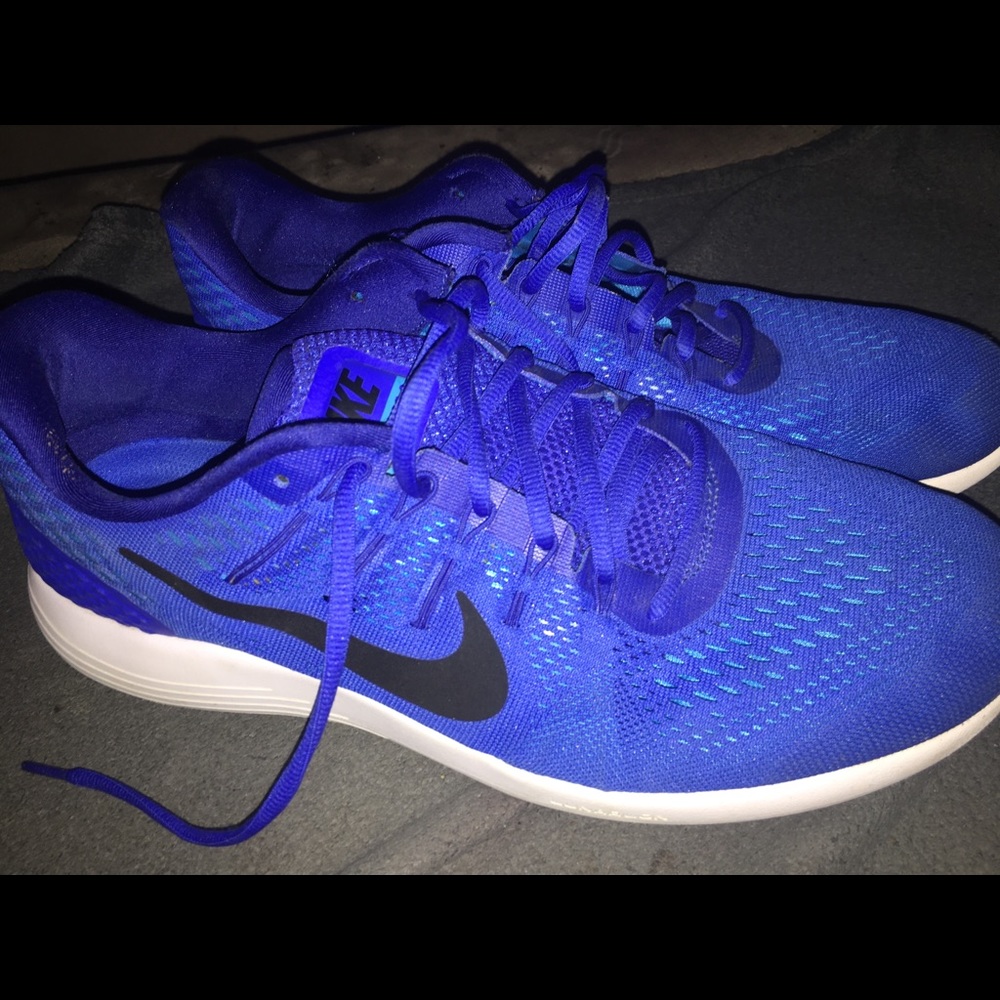 Nike Men’s 12.5 Lunarglide 8 Great condition blue